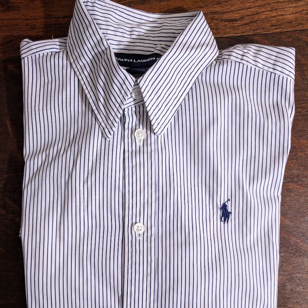 3/4 Sleeve Polo Ralph Lauren Sport Button Down